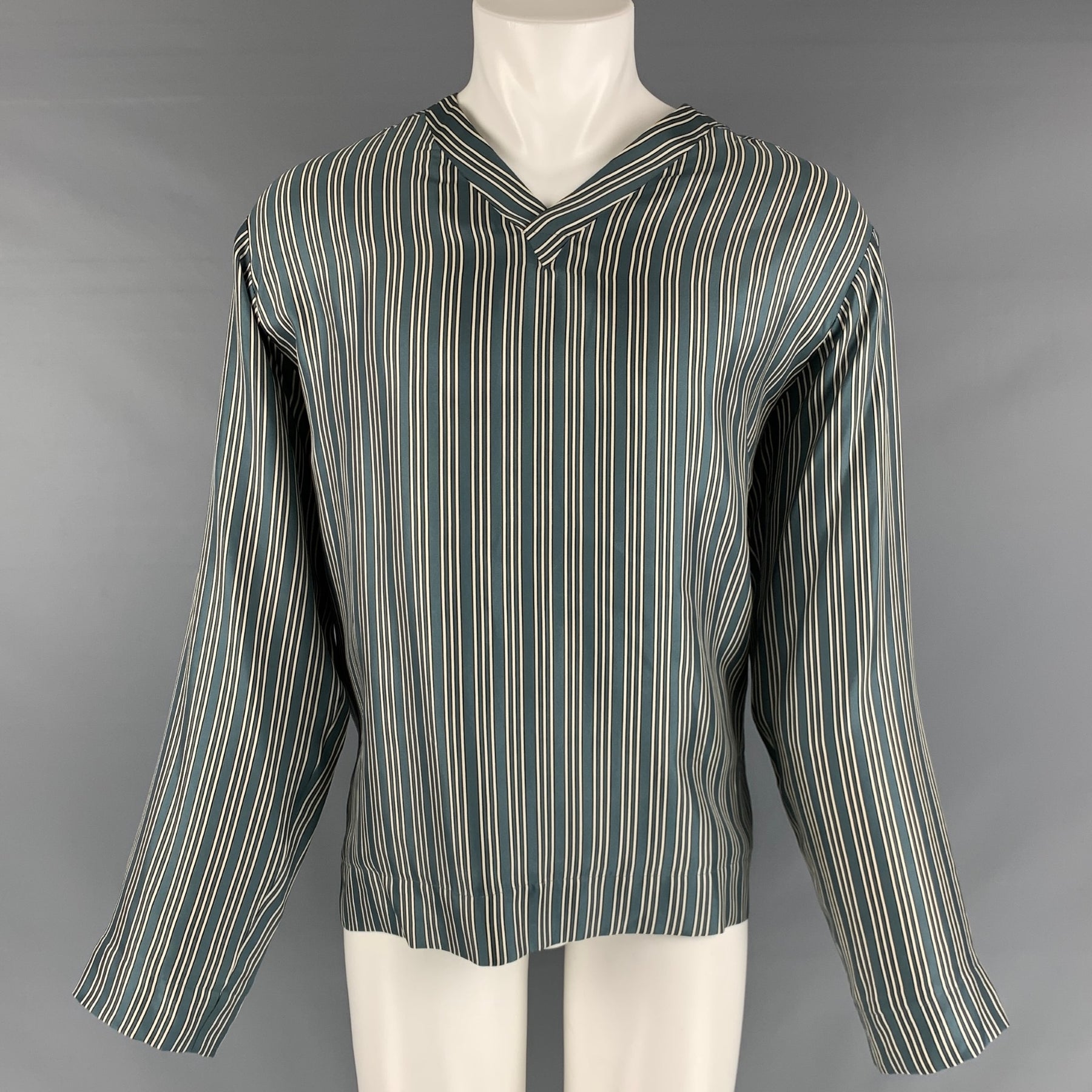 OAMC 18ss pulse stripe shirt-