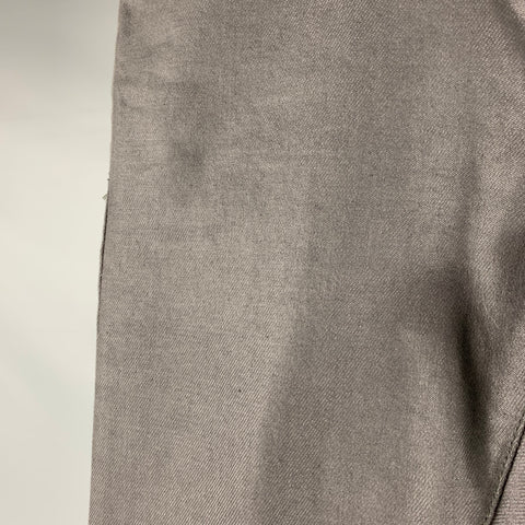 JOHN VARVATOS Size 30 Grey Silver Cotton Elastane Jeans