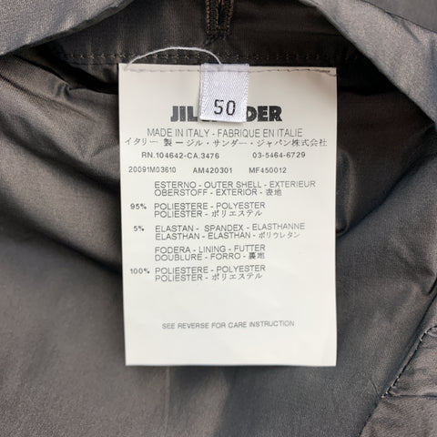 JIL SANDER Size 40 Olive Green Blouson Windbreaker Jacket