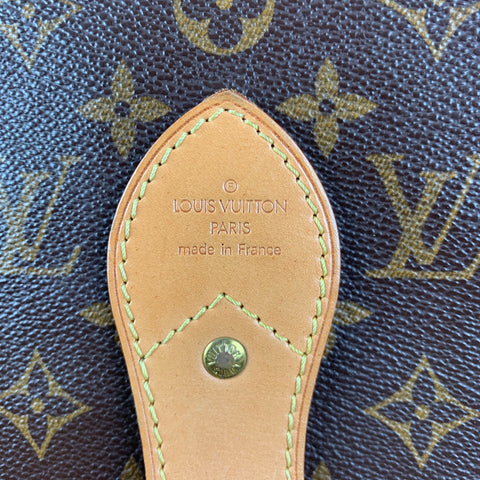 LOUIS VUITTON Brown Beige Monogram Coated Canvas Carry-On Bags