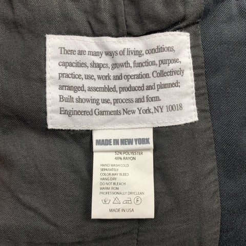 ENGINEERED GARMENTS Size 42 Navy Cotton Notch Lapel Sport Coat