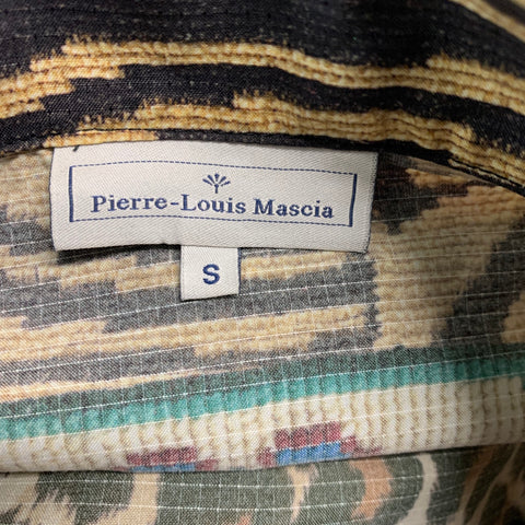 PIERRE-LOUIS MASCIA Size S Multi-Color Animal Print Jacket