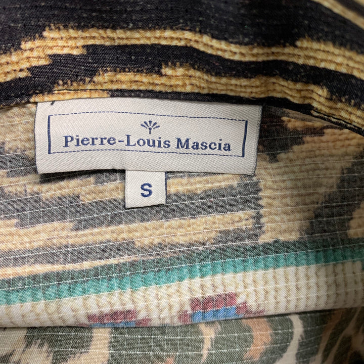 PIERRE-LOUIS MASCIA Size S Multi-Color Animal Print Jacket