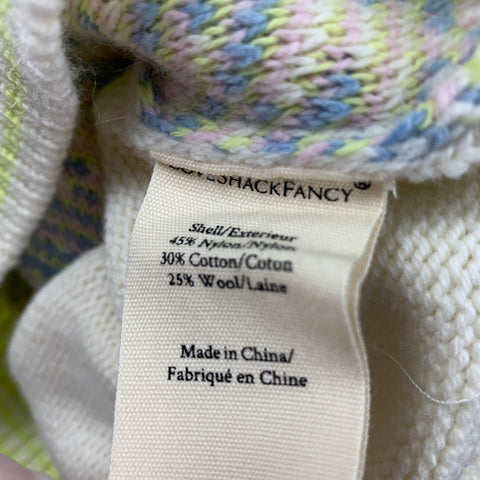 LOVE SHACK FANCY Size XS Multi-Color Nylon Blend Plaid Pullover