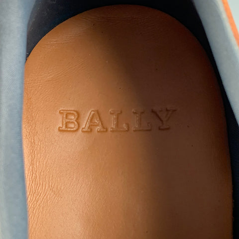 BALLY Size 11.5 Brown Leather Wingtip Lace Up Shoes