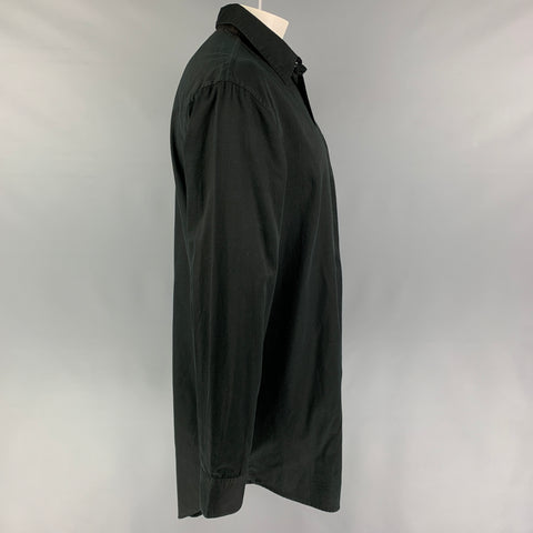 SKINGRAFT Size XL Black Cotton Long Sleeve Shirt