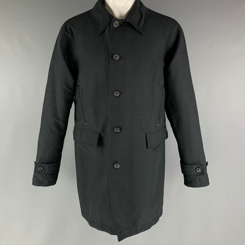 MARTIN MARGIELA Size 40 Black Polyester Coat