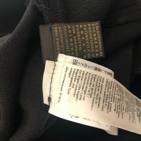 ROBERTO CAVALLI Size 4 Black Virgin Wool Solid High Waisted Dress Pants