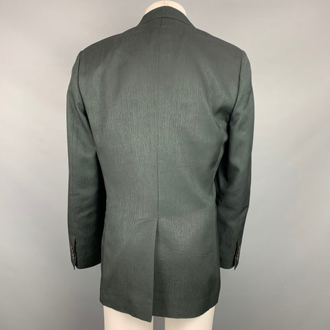 DOLCE &amp; GABBANA Taille 42 Manteau de sport en laine / viscose noire