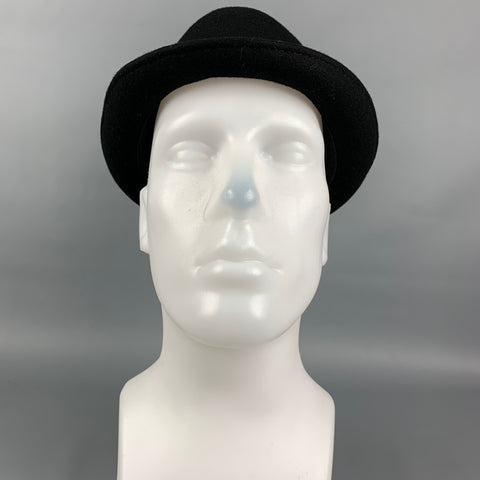 GUCCI Size M Black Wool Felt Hats