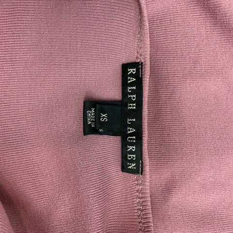 RALPH LAUREN Black Label Size XS Pink Mercerized Cotton T-Shirt