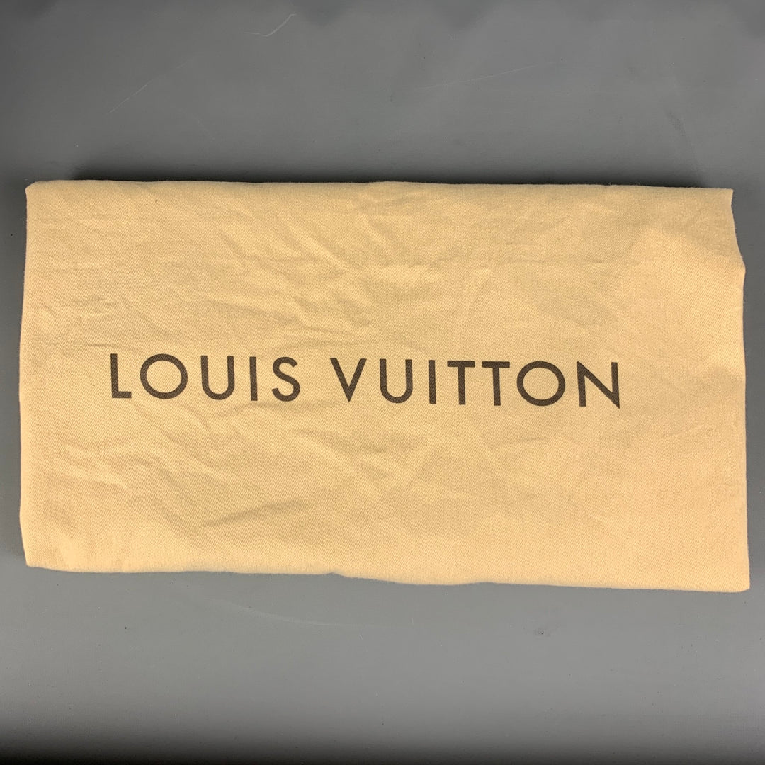 LOUIS VUITTON All Pilot Case Black Textured Leather Carry-On