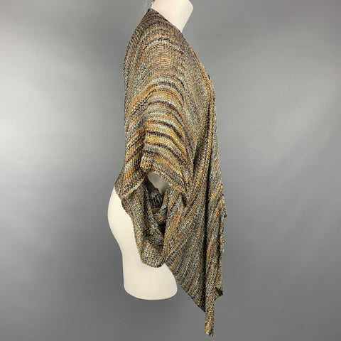 GEORGINA ESTEFANIA Size One Size Multi-Color Rayon Cardigan