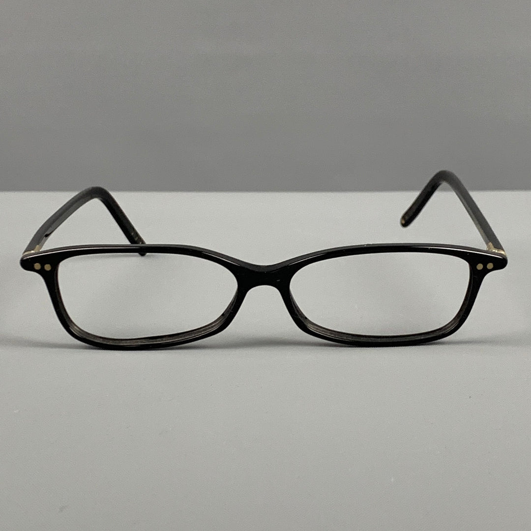 LUNOR Black Acetate Frames