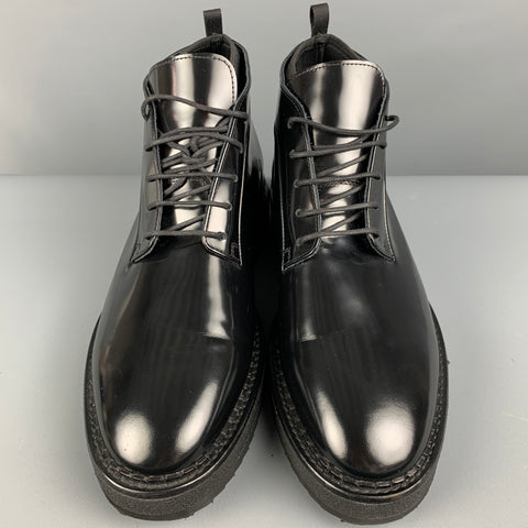 JOHN ELLIOTT Size 11 Black Creeper Boots