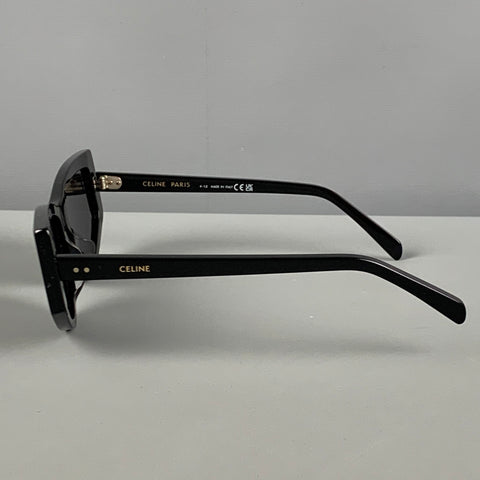 CELINE Black Acetate Besace Sunglasses
