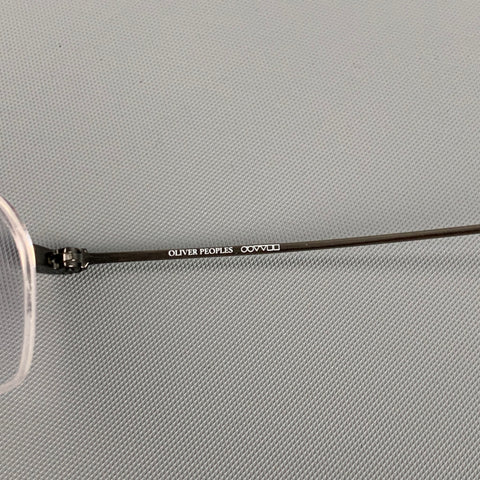 OLIVER PEOPLES Silver Tone Metal Frames