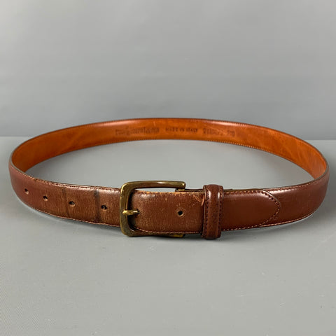 POLO by RALPH LAUREN Size 34 Brown Leather Belt