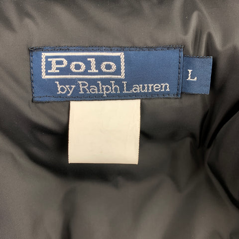 POLO by RALPH LAUREN Size L Black Nylon Hooded Jacket