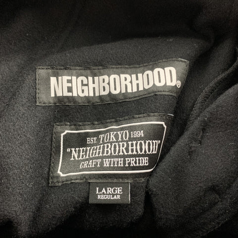 NEIGHBORHOOD Size L Black Wool Blend Cargo Pockets Drawstring Casual Pants