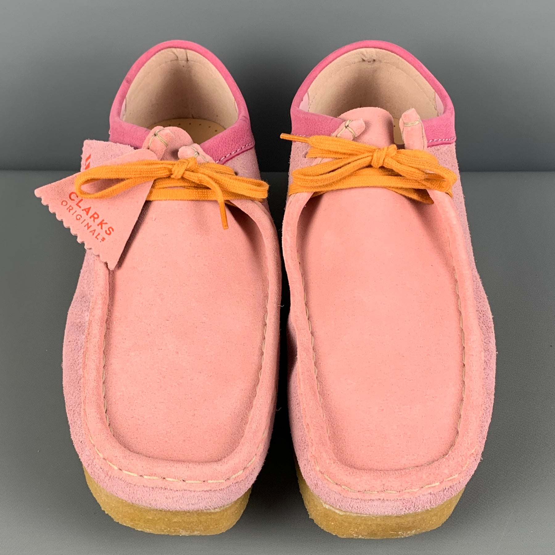 CLARKS x LEVI'S VINTAGE Size 11 Pink Suede Desert Lace Up Shoes