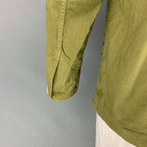 45rpm Size XL Olive Cotton Patch Pockets Marine Jacket