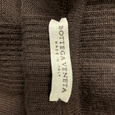 BOTTEGA VENETA Size S Brown Cashmere Knitted Tank Top