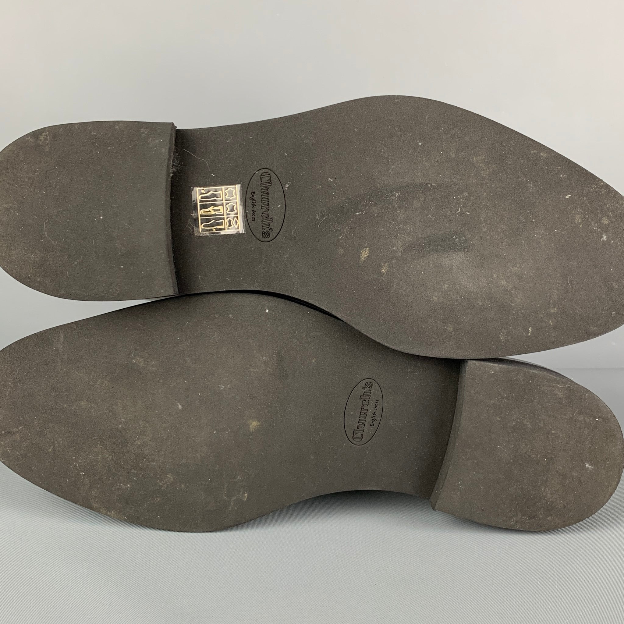 Church's Misty 38 （24cm〜24.5） CHURCH'S Size 10 White Black Leather Two Tone Misty Shoes