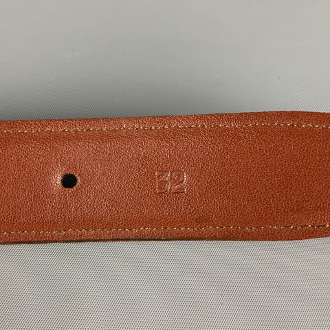TORINO Size 32 Orange Braided Belt