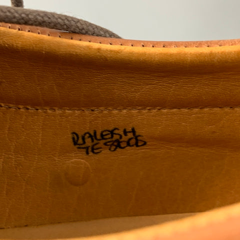 JOHN LOBB Size 7 Brown Leather Lace Up Raleish Shoes