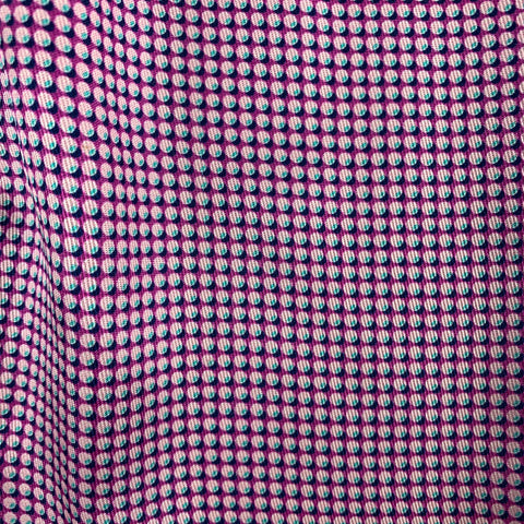 SHRINE Purple Dot Print Ascot