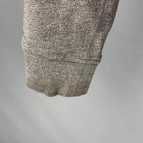 JOHN ELLIOTT Taille S Sweat à capuche en coton et polyester gris chiné