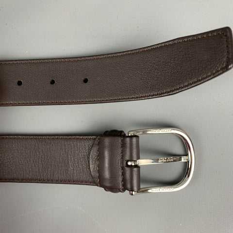 ANDERSON'S Size 38 Brown Leather Belt