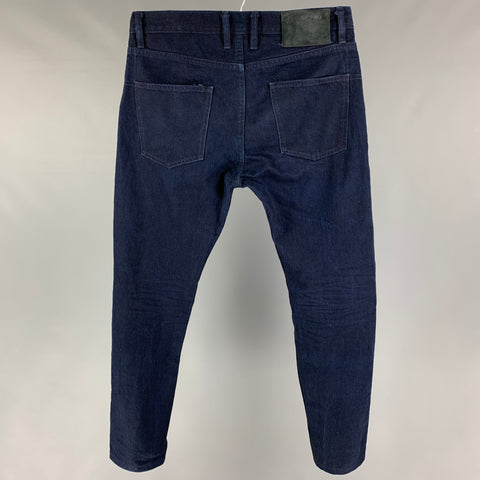 3SIXTEEN Size 33 Blue Indigo Cotton Jeans