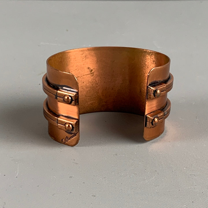 VINTAGE Gold Copper Metal Bracelet