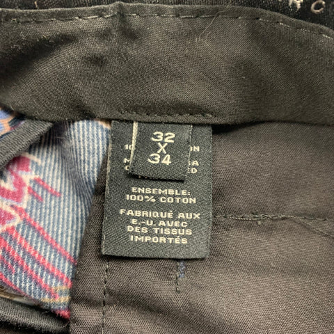 MARC by MARC JACOBS Size 32 Multi-Color Floral Cotton Zip Fly Casual Pants
