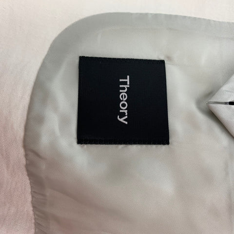 THEORY Clinton Size 40 Regular Off White Linen / Viscose  Eco Crunch Sport Coat