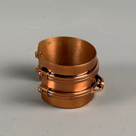 Bracelet VINTAGE en métal cuivre doré