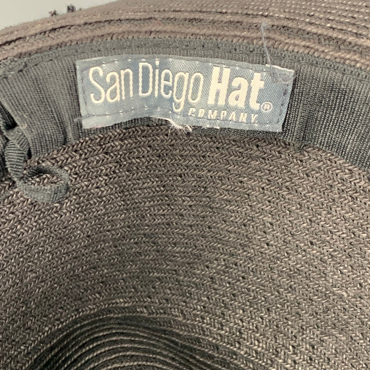 SAN DIEGO HAT Co. Dark Brown Woven Hat