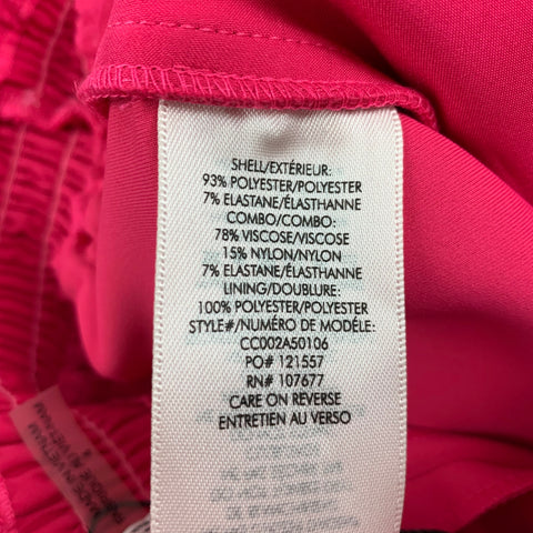 ALICE + OLIVIA Size 4 Pink Polyester Casual Pants