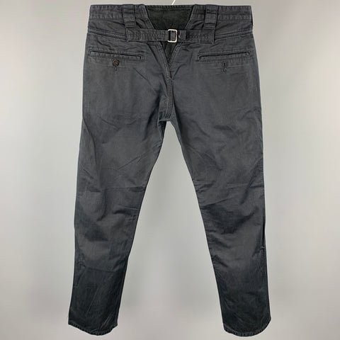JUNYA WATANABE Size M Navy Cotton Zip Fly Casual Pants