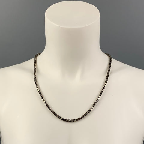 Vintage KENNETH COLE Silver Link Sterling Silver Necklace