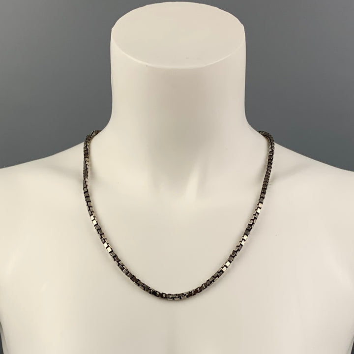 Vintage KENNETH COLE Silver Link Sterling Silver Necklace