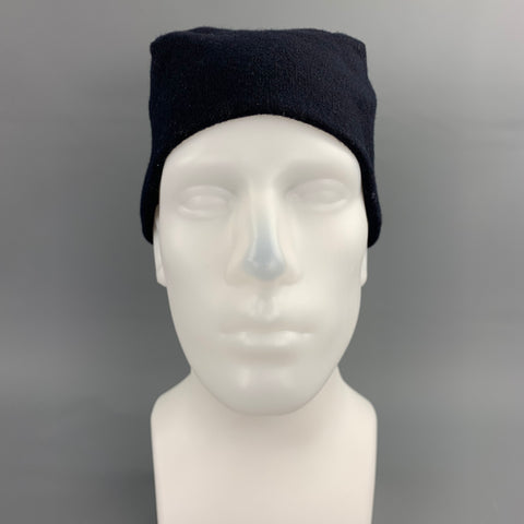 ENGINEERED GARMENTS Black Cotton Blend Beanie