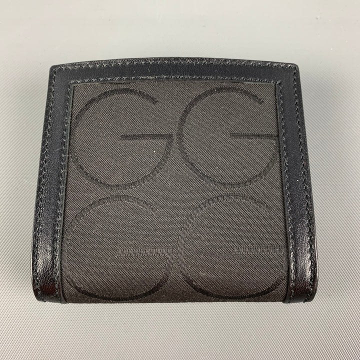GUCCI Black Leather Mini Photo Frame