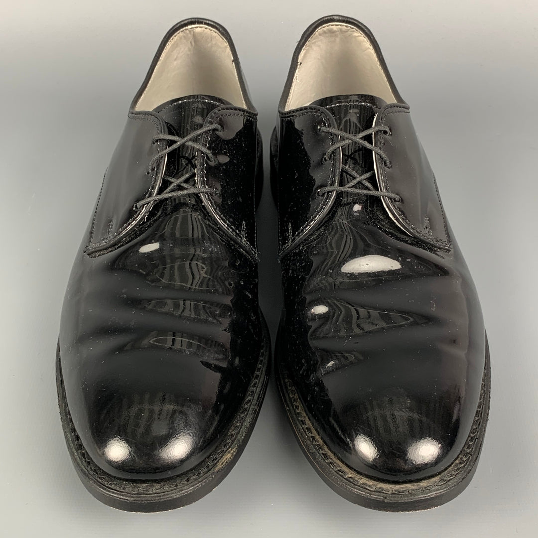 ALLEN EDMONDS Mayfair Size 9 Black Leather Lace Up Shoes