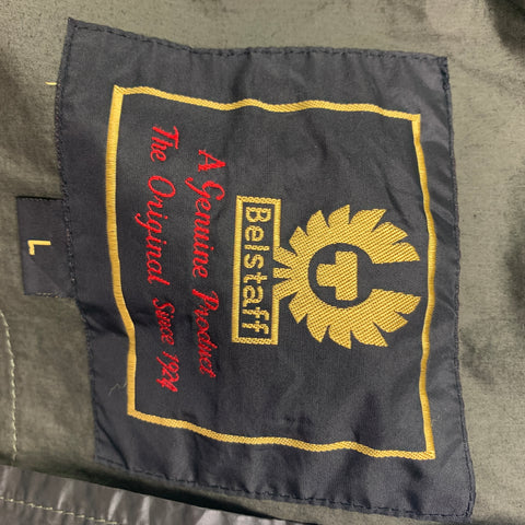BELSTAFF Chaqueta Black Prince Label Talla L Verde Oscuro Algodón / Poliuretano