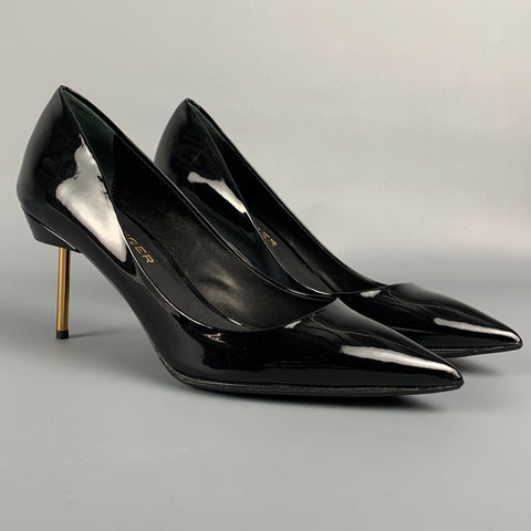 KURT GEIGER Talla 6 Zapatos de tacón de charol negro