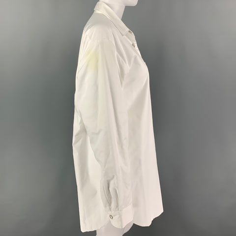 DRIES VAN NOTEN x LEN LYE Size M White Cotton Shirt Jacket Shirt