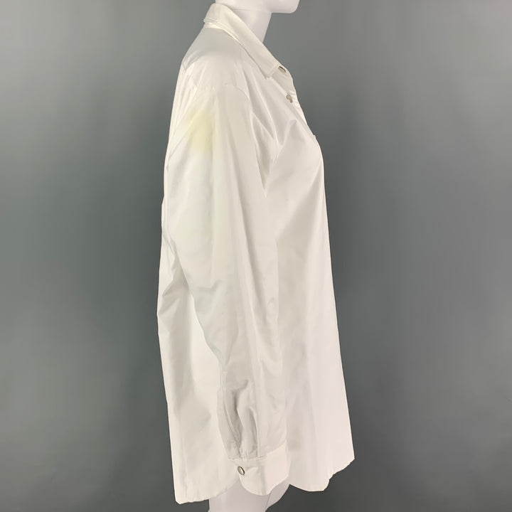 DRIES VAN NOTEN x LEN LYE Size M White Cotton Shirt Jacket Shirt